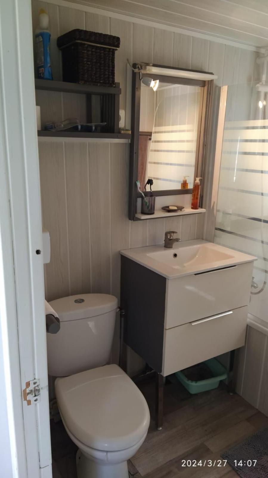 Chalet/Mobilhome Domaine Des Canebieres ル・ムイ エクステリア 写真