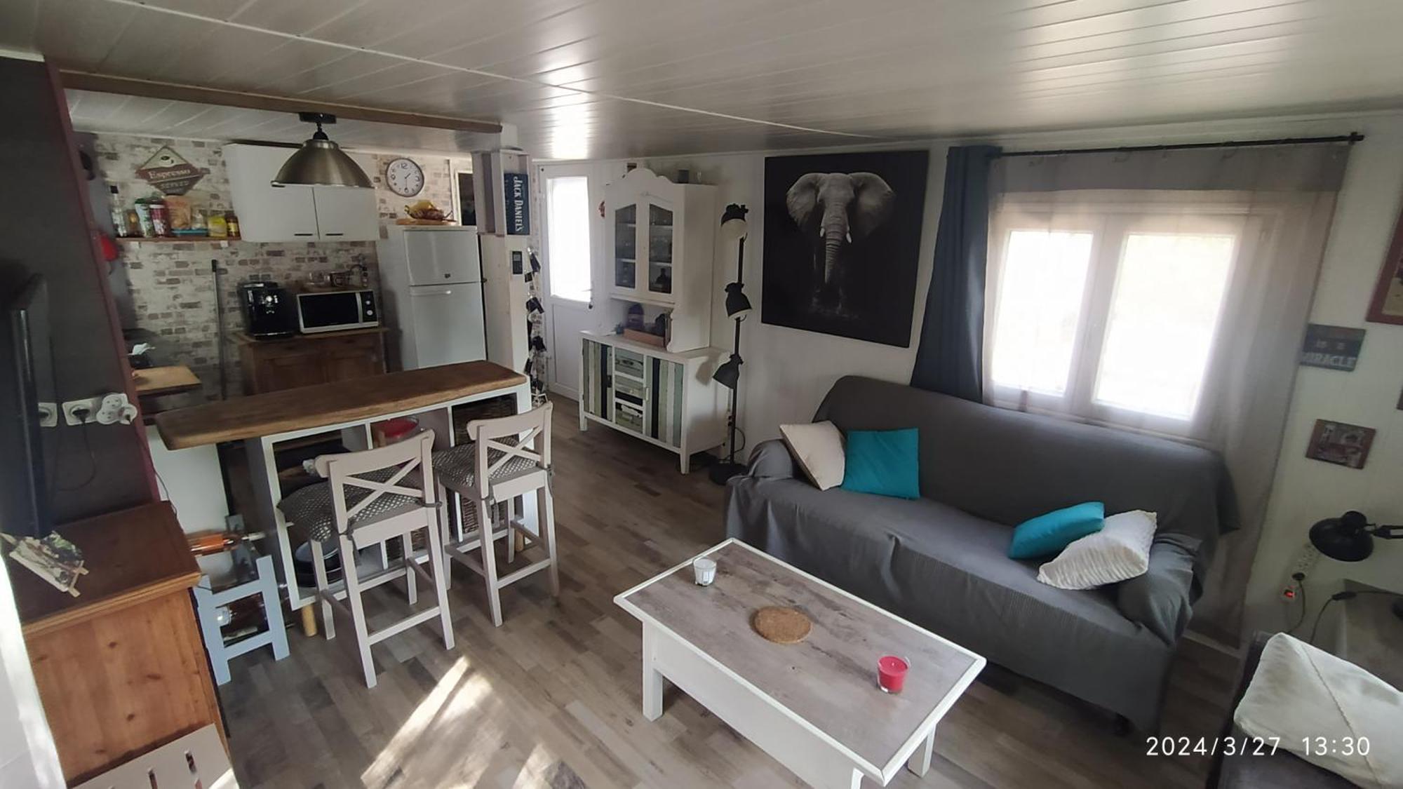 Chalet/Mobilhome Domaine Des Canebieres ル・ムイ エクステリア 写真